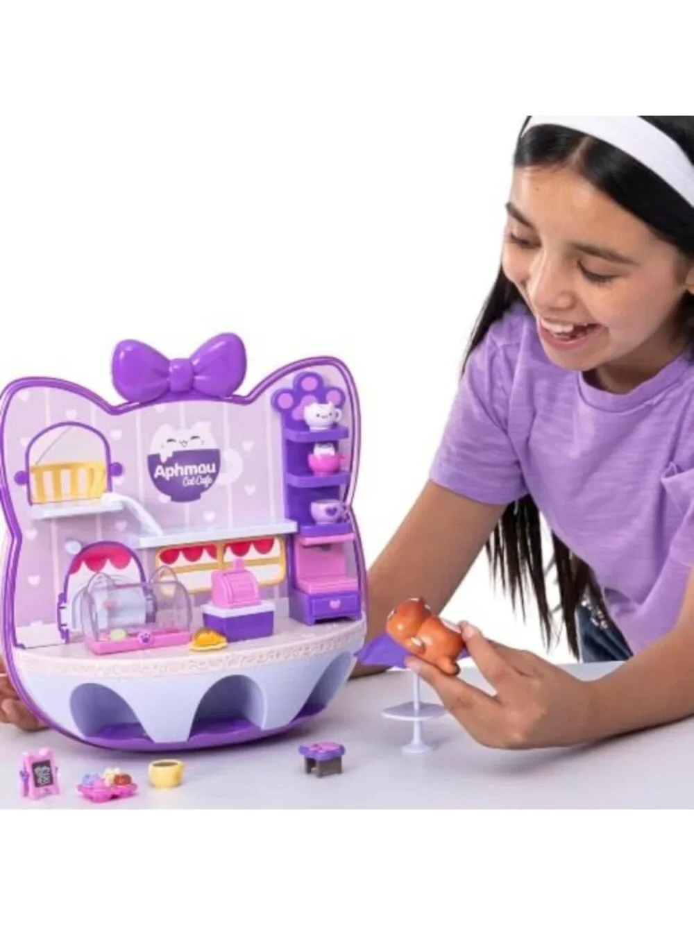 Cat Café Surprise Playset - Adorable Cat Figures, Fun Accessories & Collectibles